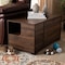 Baxton Studio Connor Walnut Brown Finished 2-Door Cat Litter Box Cover House 166-10744 - alternate 3